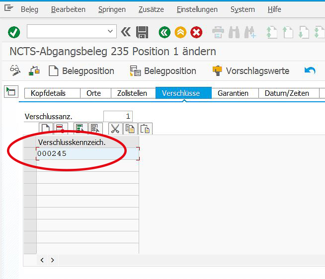 pZoll-Verschlusskennzeichen