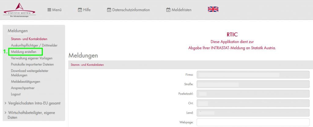 Webportal der Statistik Austria